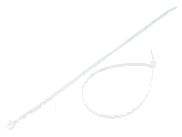 Kabelbinder; L: 280mm; W: 4,8mm; polyamide; 333N; natuurlijk Kabelbinder; L: 280mm; W: 4,8mm; polyamide; 333N; natuurlijk
